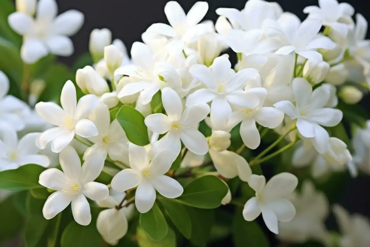 Jasmine (Jasminum) is one of the Fragrant Flowers in my garden.