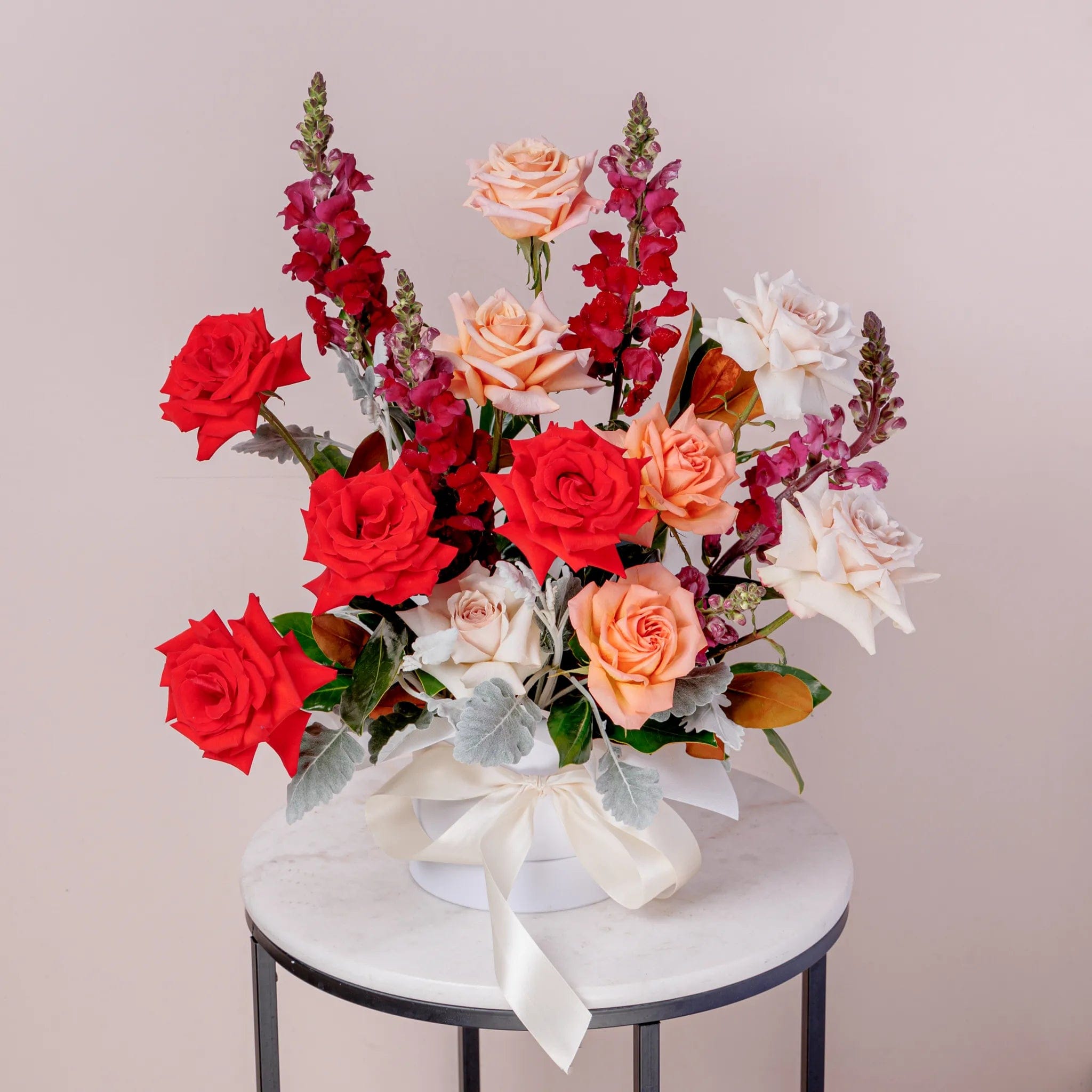 Enduring Love Hatbox Blooms 1 Send Enduring Love Hatbox Blooms Flower for Mother's Day