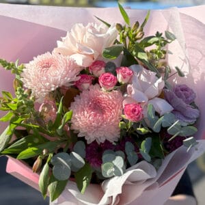 Home 15 Blush Symphony Mothers Day Bouquet 4