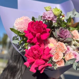 Lavender Wishes Mothers Day Bouquet 2