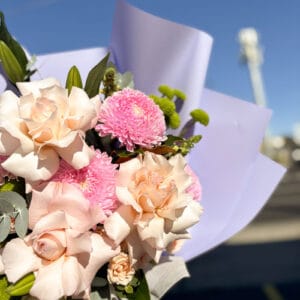 Home 11 Periwinkle Dreams Mothers Day Bouquet 2