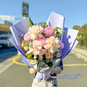 Periwinkle Dreams Mothers Day Bouquet