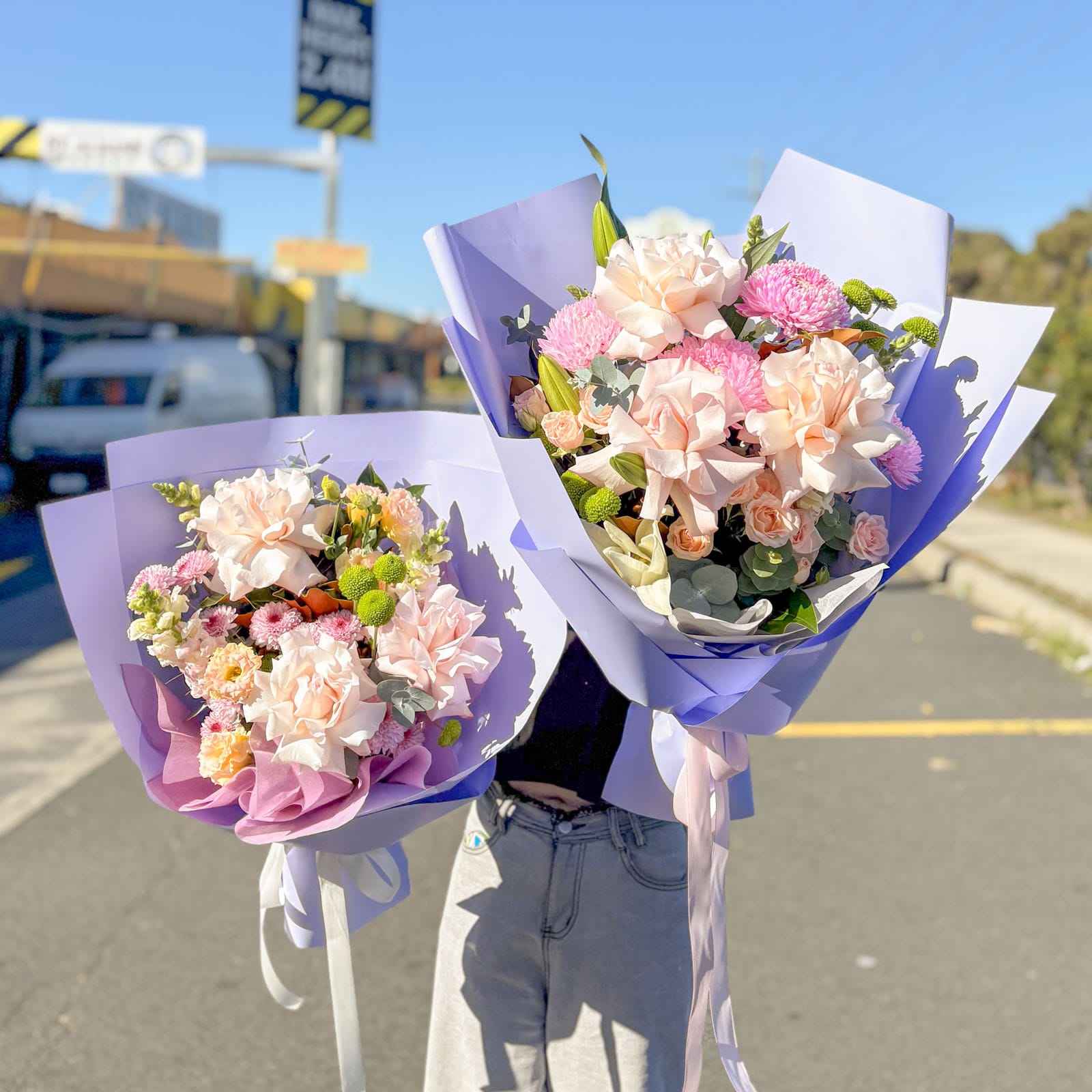 Periwinkle Dreams Bouquet 4 Periwinkle Dreams Mothers Day Bouquet 4